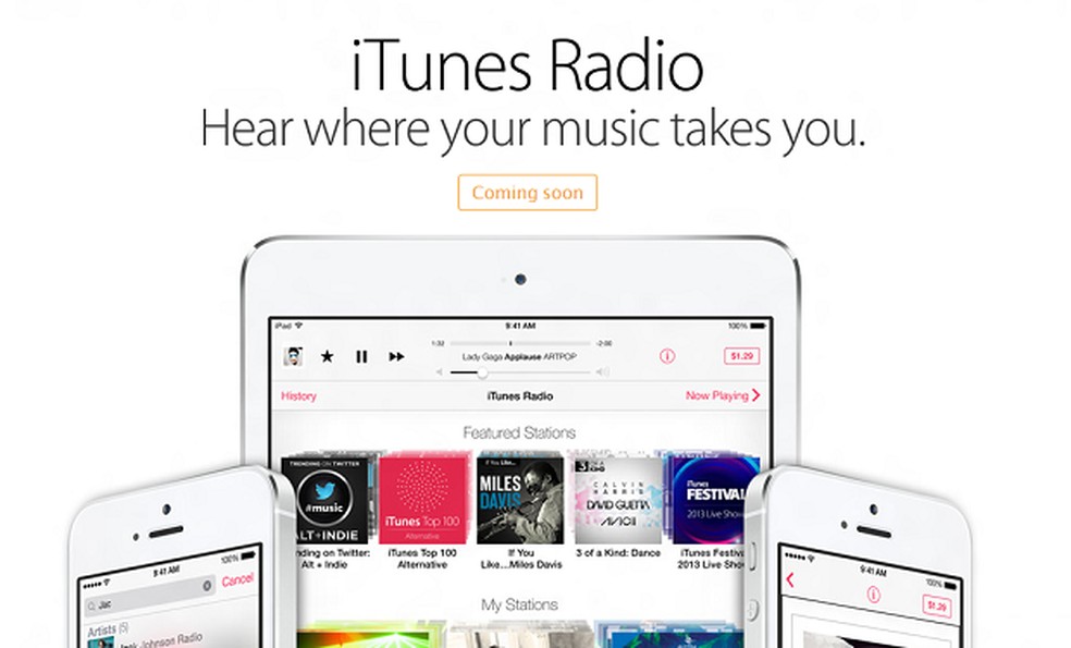 Apple Lança ITunes Radio; Serviço De Música Online Roda Em IOS.