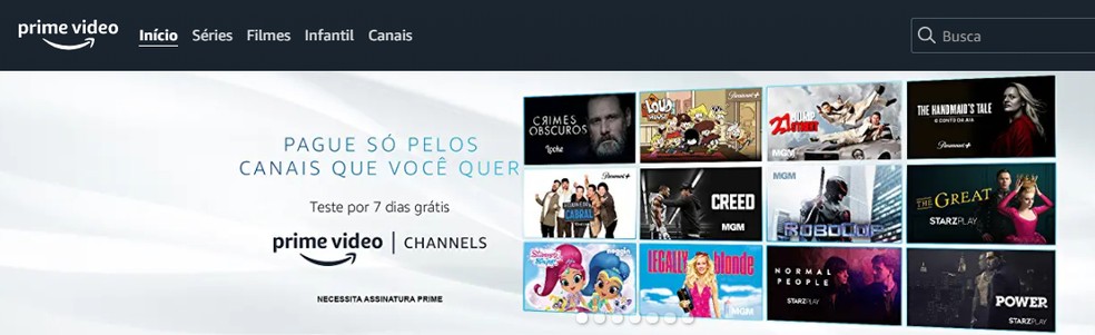 Amazon Prime Video Channels chega ao Brasil com canais ao vivo; veja preços