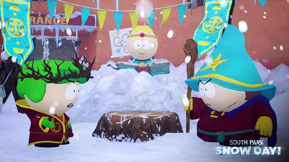 South Park: Snow Day retrata aventuras dos protagonistas em um dia nevado — Foto: Reprodução/Steam