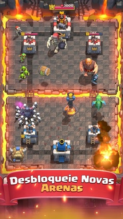 Screenshot do Clash Royale