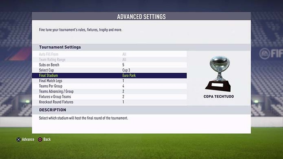 FIFA 18: aprenda a criar campeonatos personalizados no game