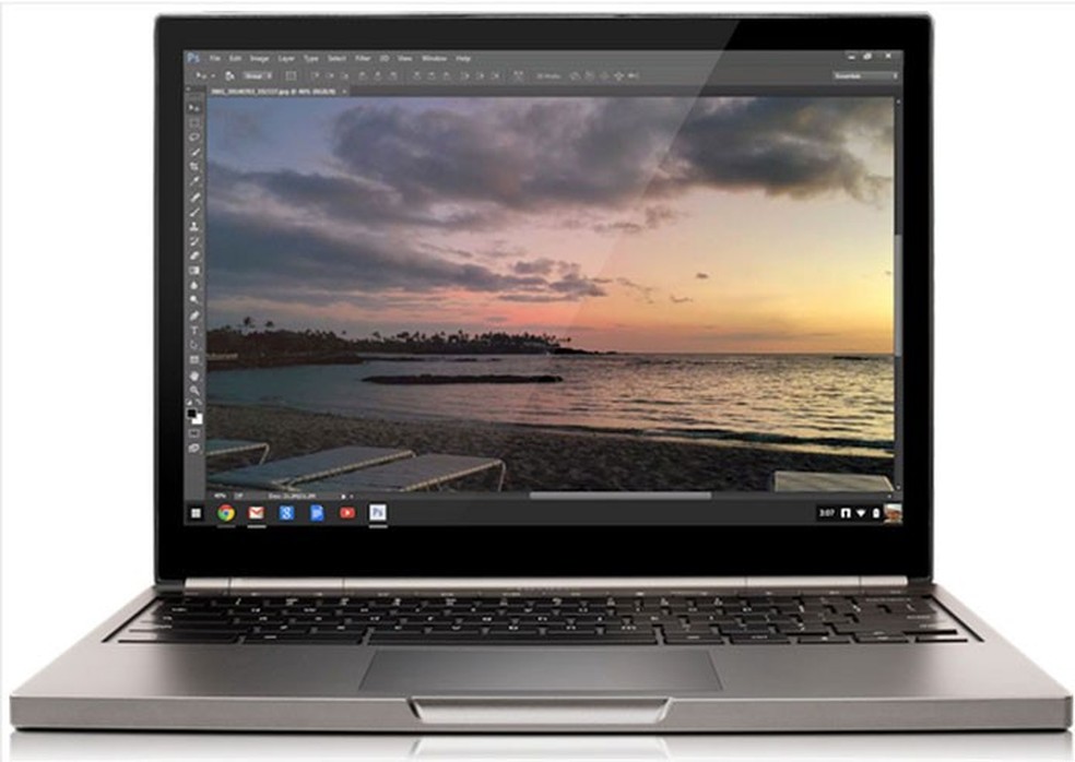 Adobe Photoshop CC 2014 rodando no Chromebook (Foto: Divulgação) — Foto: TechTudo