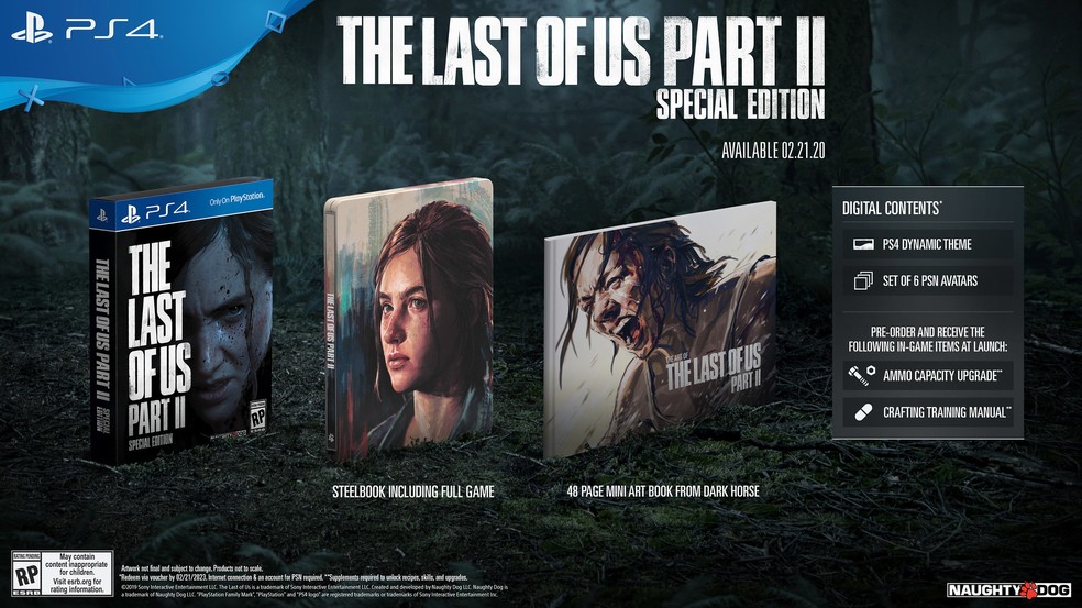 The Last of Us 2 terá edições de colecionadores; veja os modelos
