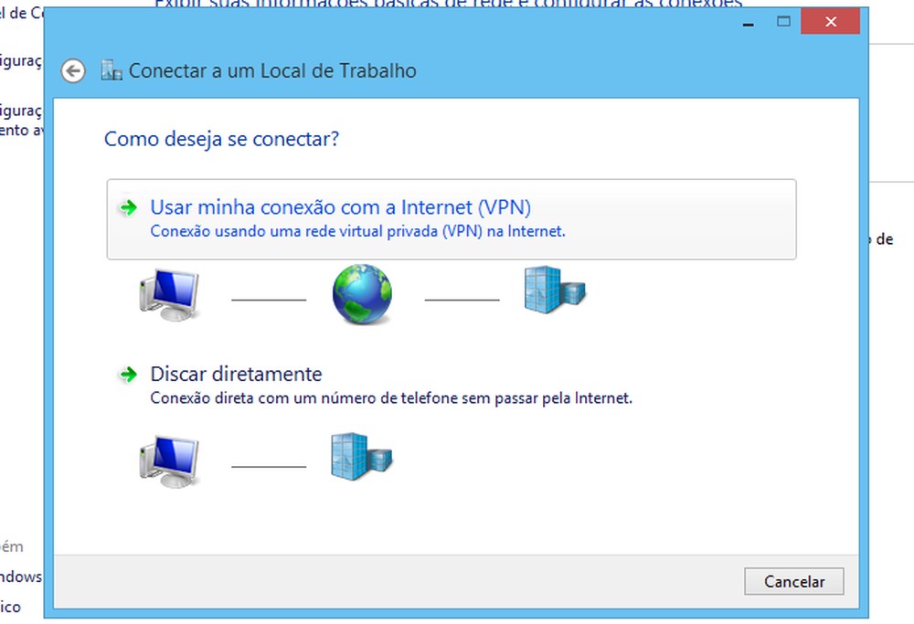Como configurar uma vpn no windows 8