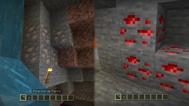 Como fazer bússola no Minecraft
