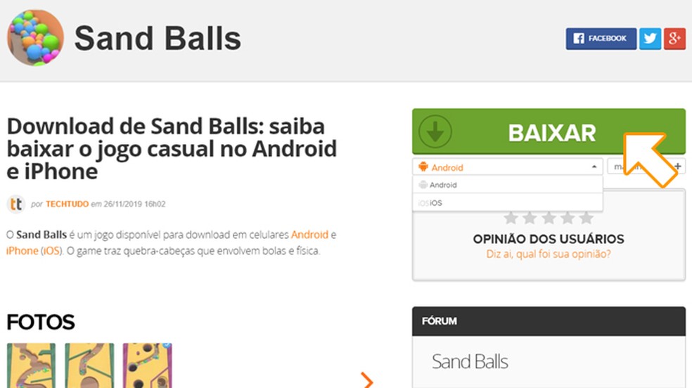 Como fazer o download de Sand Balls e dicas de como jogar no celular