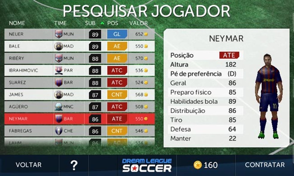 Dls neymar best sale