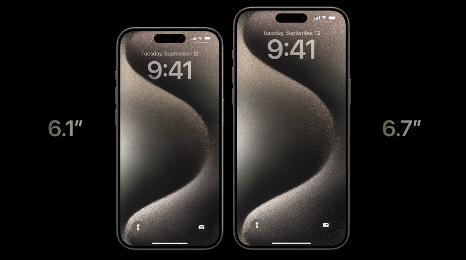 iPhone 15 Pro e iPhone 15 Pro Max — Foto: Reprodução/Apple