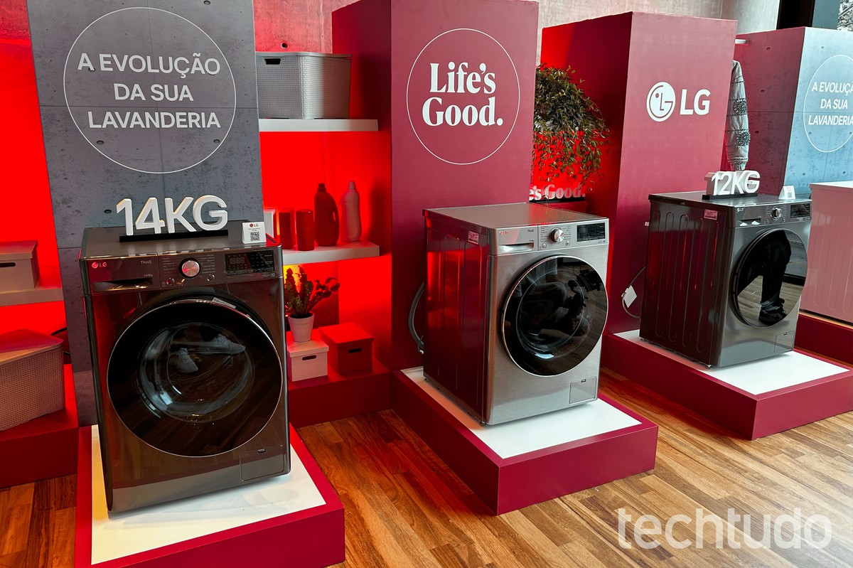 Lava e Seca da LG: 6 modelos de diversas capacidades