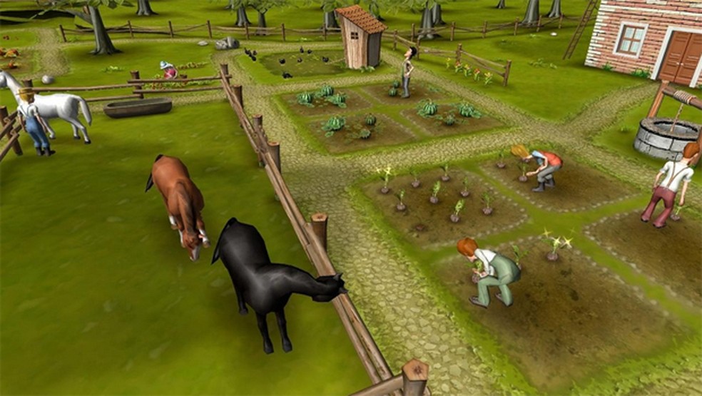 Modelos de slots de fazenda, interface de usuário de jogos de azar para  jogar. menu de ilustração para o jogo, canteiros de jardim.