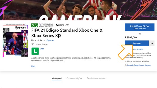 FIFA 21 requisitos mínimos e recomendados para PC