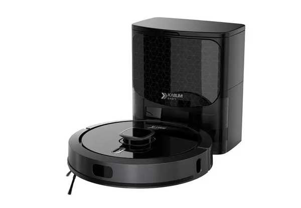 Robô Aspirador e Passa Pano KABUM! smart 900 limpa e passa pano