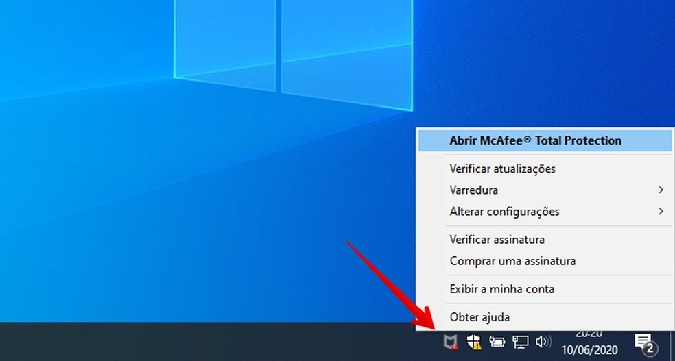 Como desativar o antivírus McAfee temporariamente