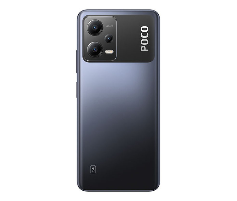 Poco x5 tem câmera tripla com 48 MP no sensor principal — Foto: Divulgação/Xiaomi