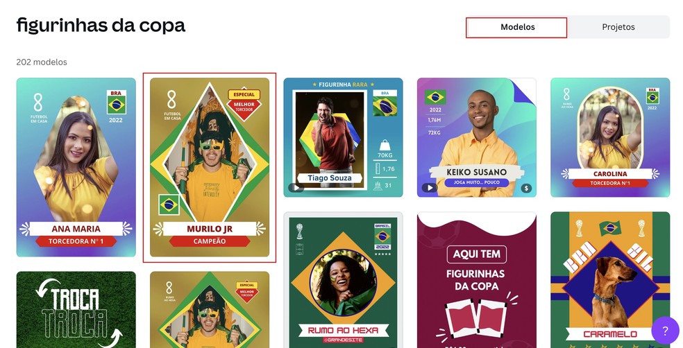 Como fazer sua própria figurinha da Copa no Canva
