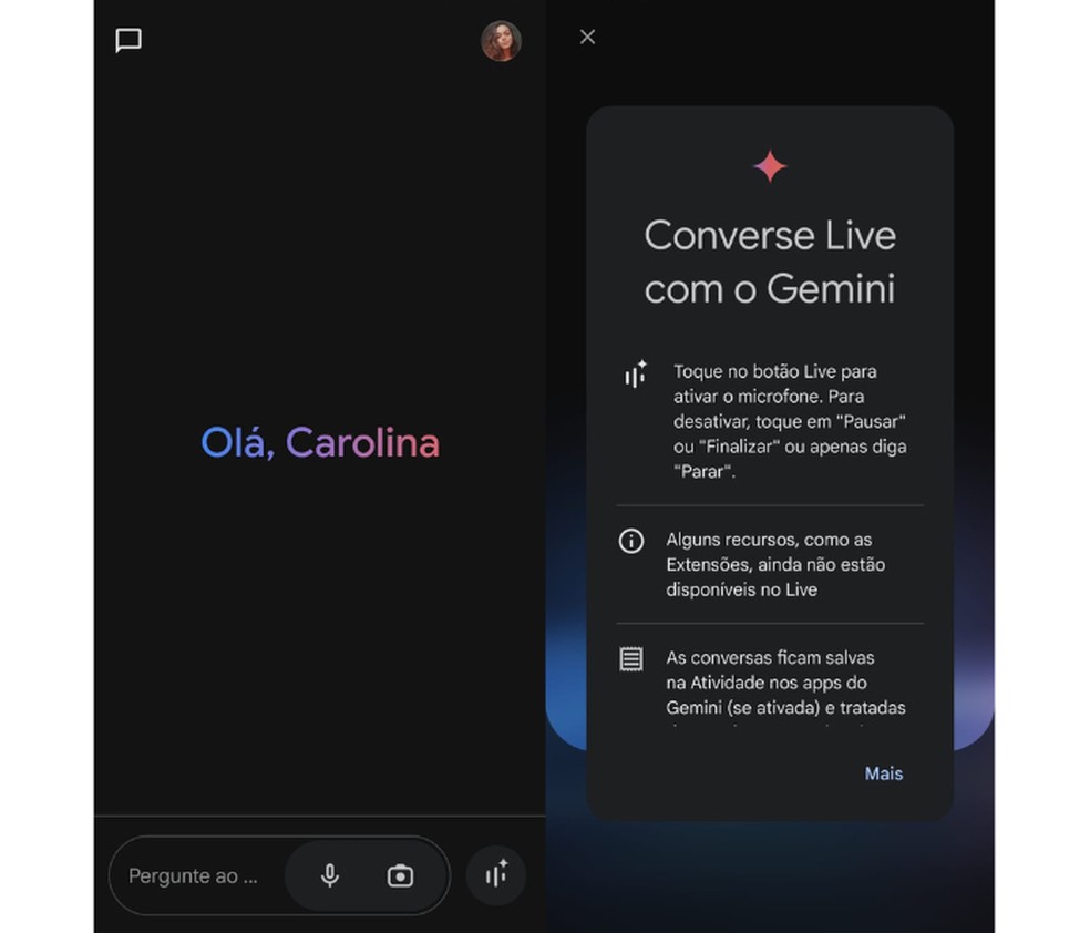  Reprodução/Carolina Torres