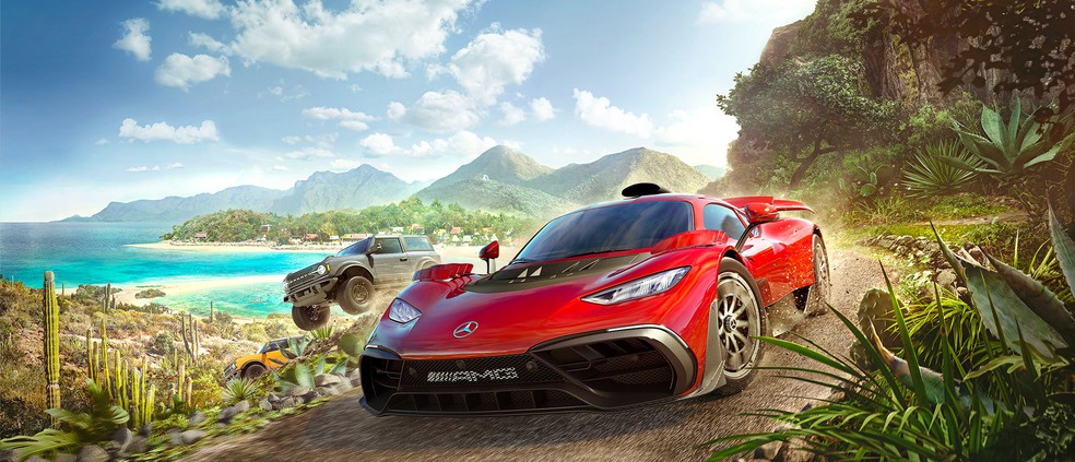 Mapa de Forza Horizon 5 explora vários biomas do México — Foto: Divulgação/Microsoft Gaming