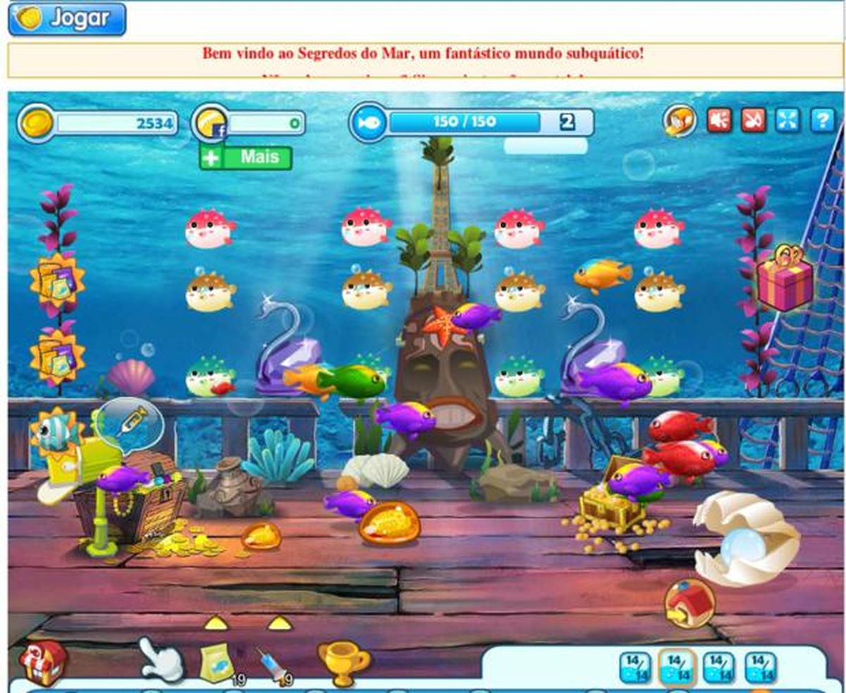 Segredos Do Mar Jogo