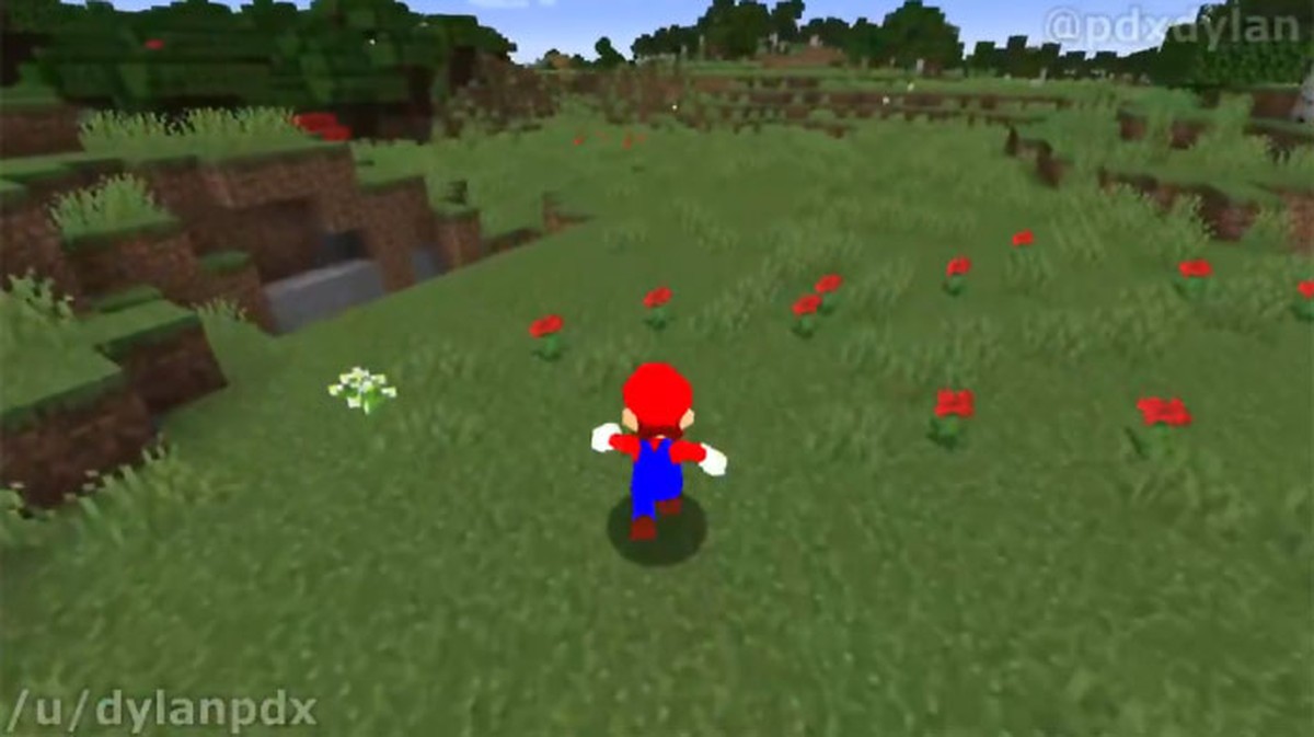Jogo Super Mario Minecraft Runner no Jogos 360