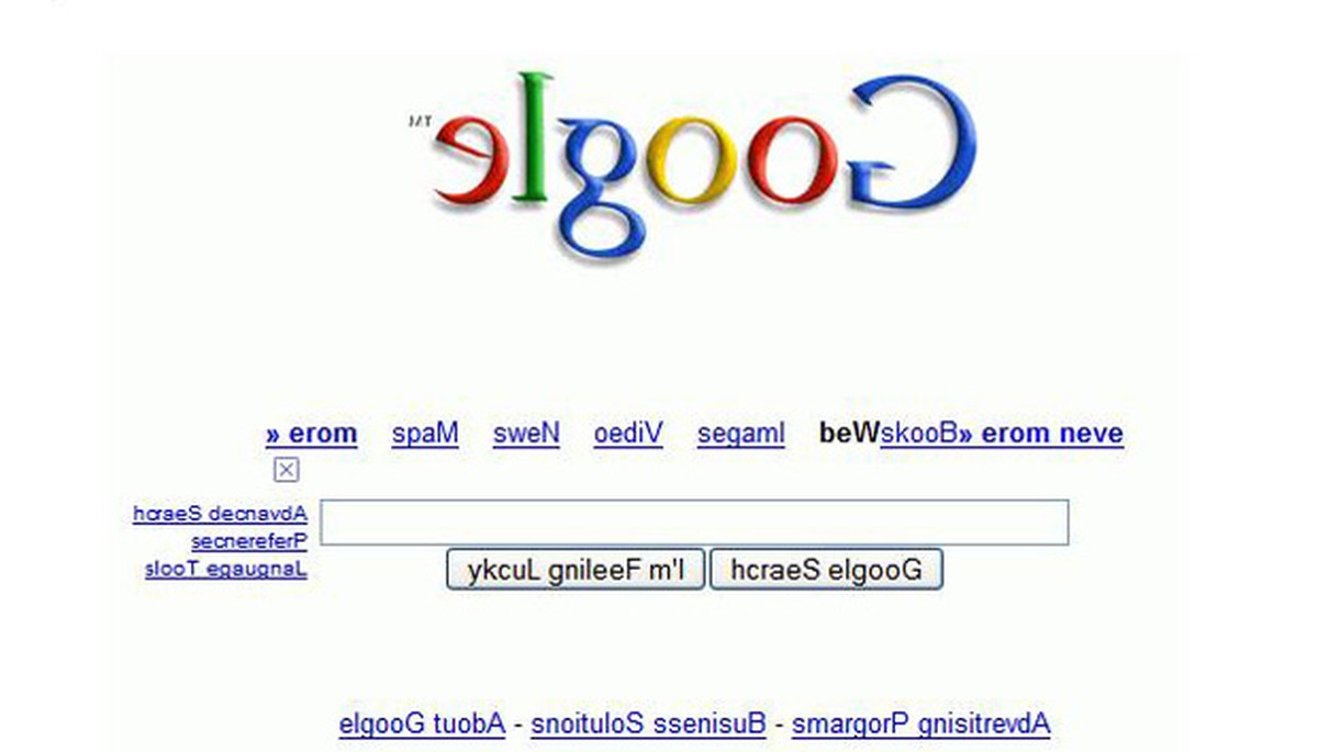 Google Search Mirror - elgooG