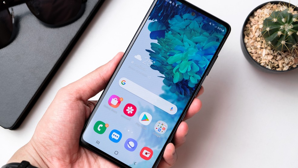 Tela inicial do Android é mais bem organizada — Foto: Reprodução/Shutterstock