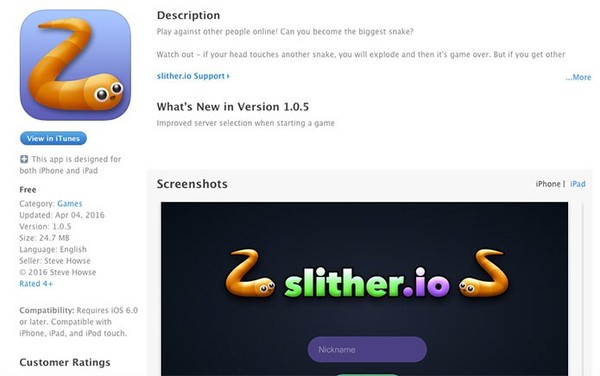 Como jogar Slither.io offline no PC e celular