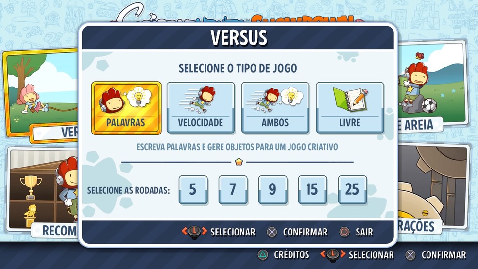 Como jogar o novo Scribblenauts Showdown — Foto: Reprodução/Felipe Vinha