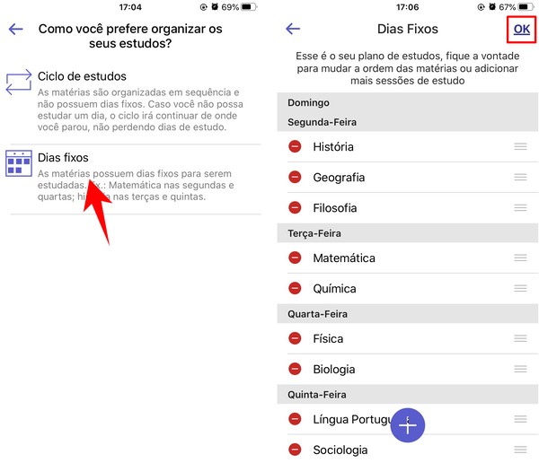 Como fazer um cronograma de estudos no celular com o Easy Study