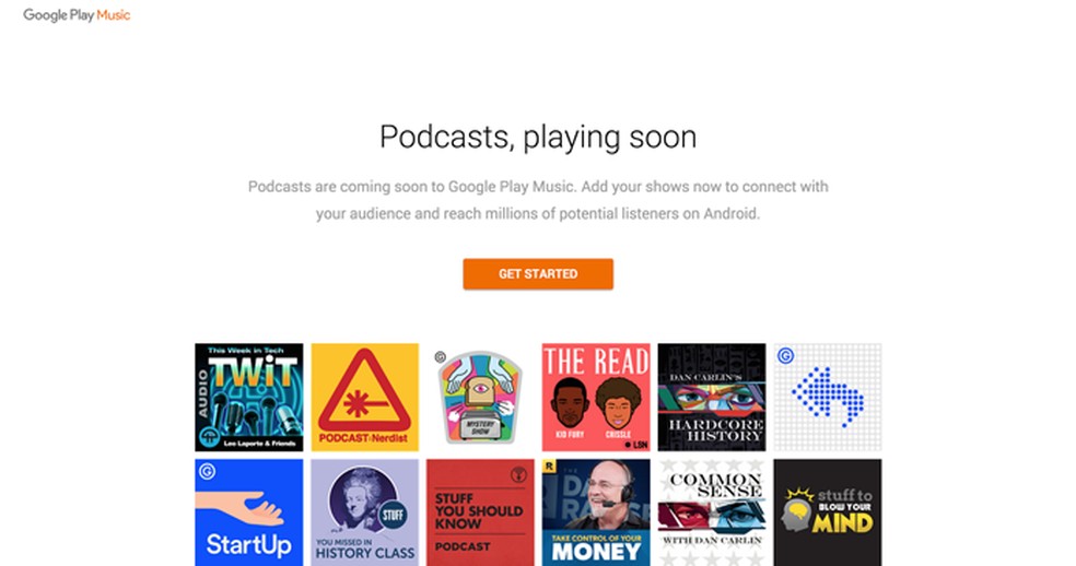 Google Play Música ganha podcasts para usuários do Android