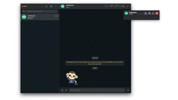 WhatsApp Web começa a testar chamadas de vídeo e voz no PC
