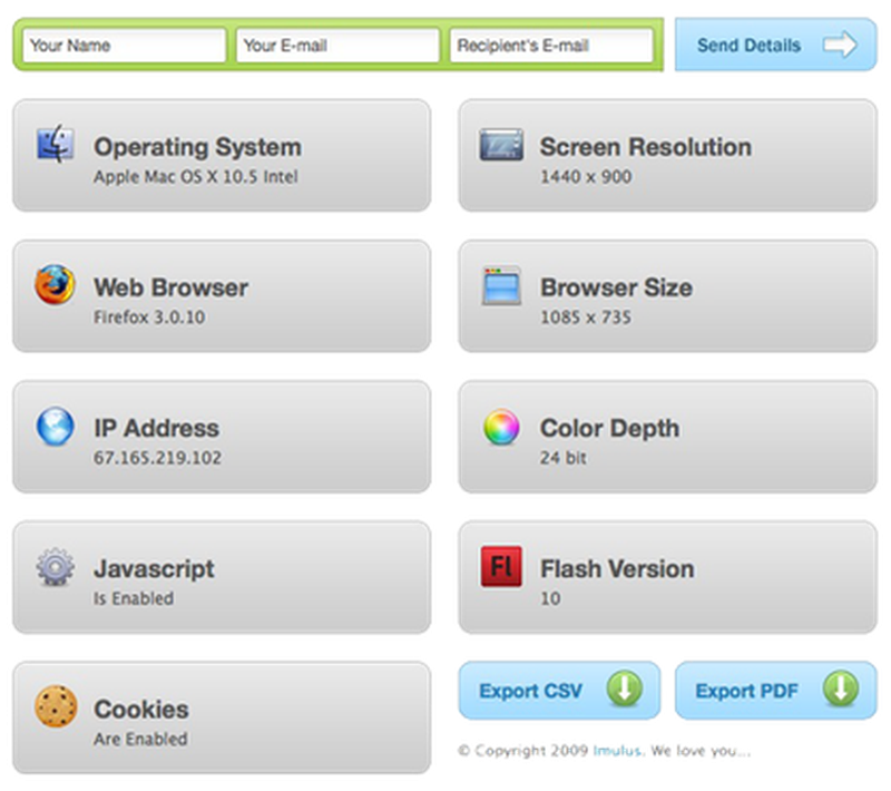 Support Details | Software | TechTudo