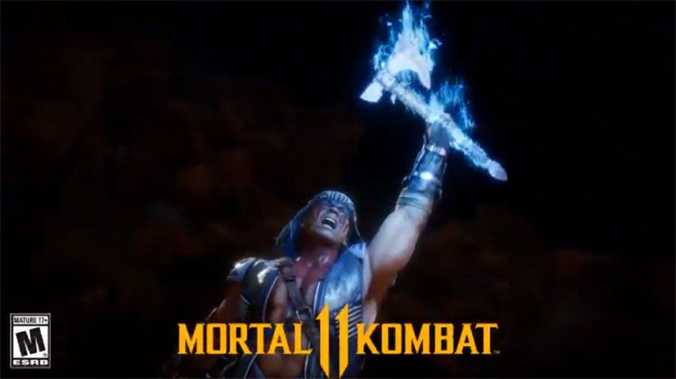 Clássico lutador Nightwolf traz sua machadinha e raios para Mortal Kombat 11 — Foto: Reprodução/Ed Boon