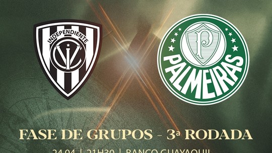Independiente del Valle x Palmeiras ao vivo: veja onde assistir à Libertadores