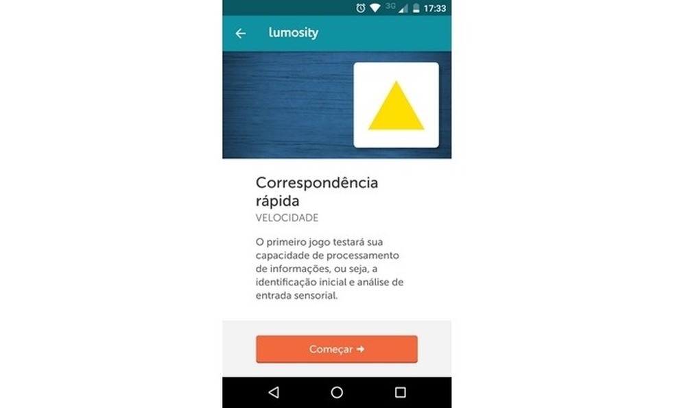 Lumosity: treinamentos diários na App Store