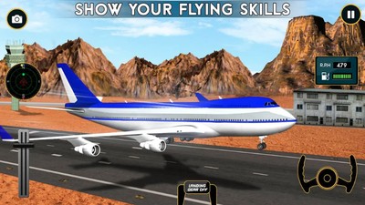 Como jogar City Airplane Pilot Flight, game de avião grátis para