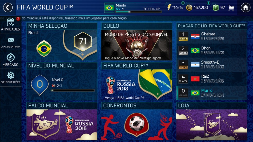 FIFA Mobile: como jogar o modo da Copa do Mundo no Android e iOS
