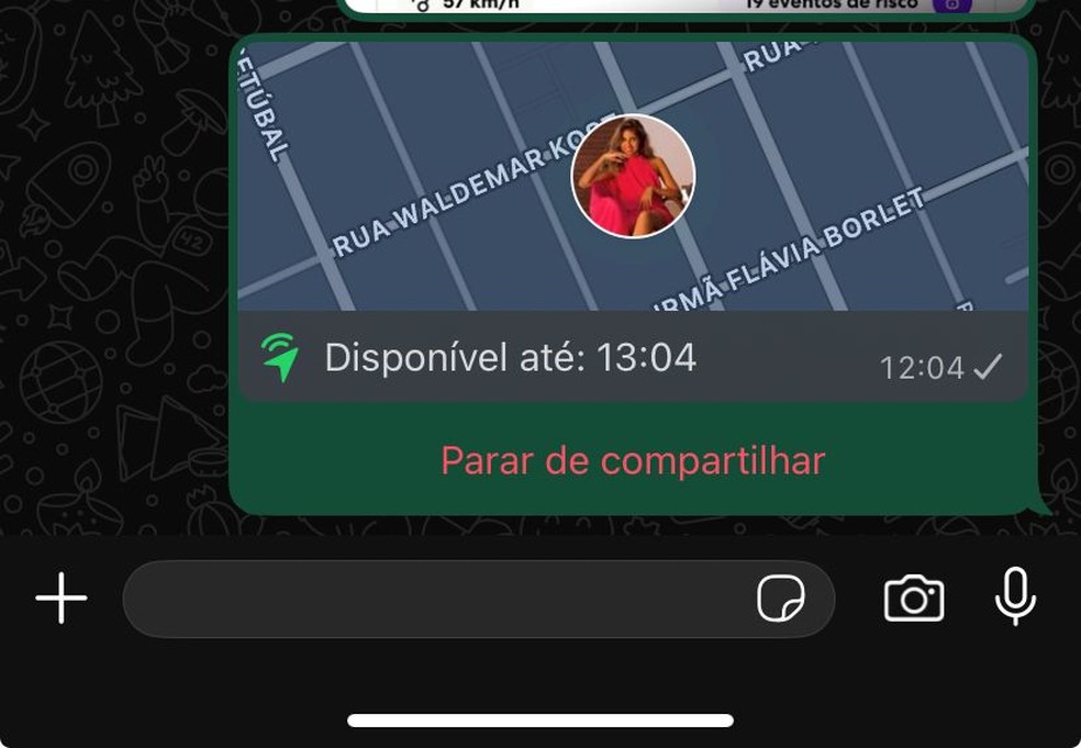  Reprodução/WhatsApp