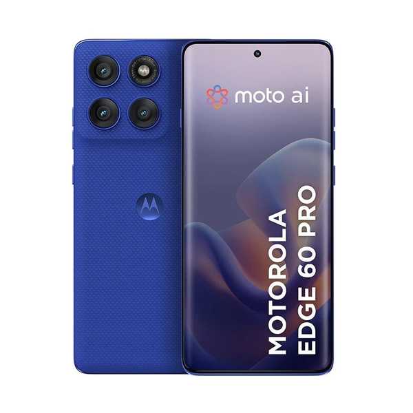 martphone Motorola Edge 60 Pro 256GB Azul 5G 24GB RAM 6,7" Câm. Tripla + Selfie 50MP