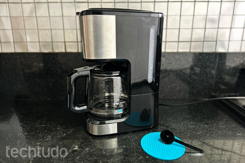 Cafeteira Elétrica Programável WCD1500 Wap — Foto: Letícia Rosa/TechTudo
