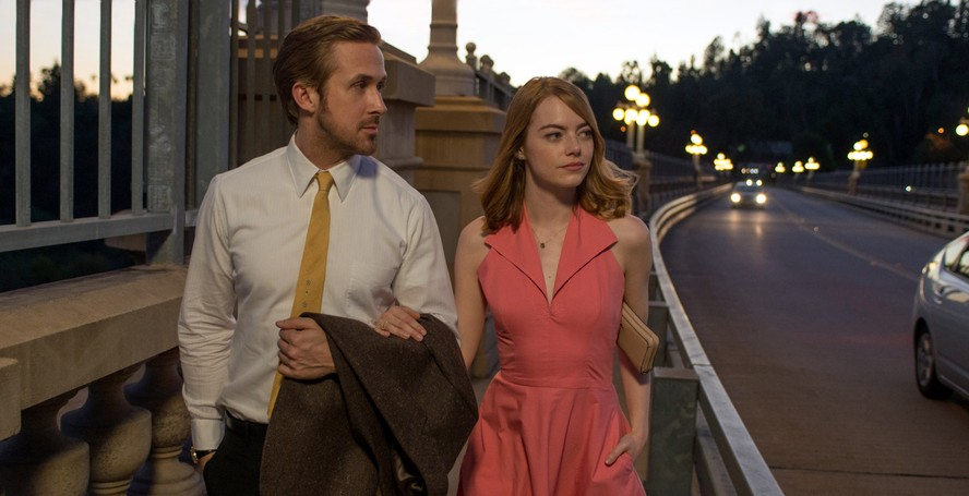 Ryan Gosling e Emma Stone foram indicados ao Oscar pelo trabalho em La La Land