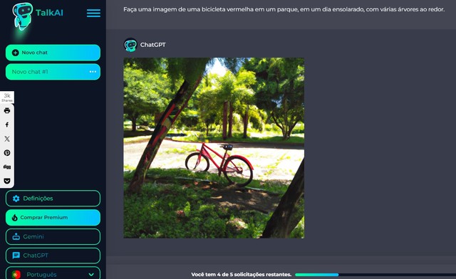 TalkAI: tudo sobre chatbot de IA com padrão do ChatGPT