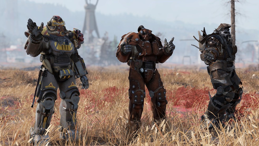 Fallout 76 tem gameplay de ação similar a Fallout 4 — Foto: Divulgação/Bethesda