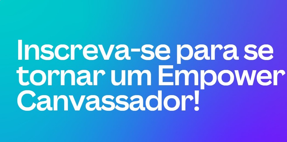 Saiba mais sobre o programa Canvassador — Foto: Reprodução/Thaisi Carvalho