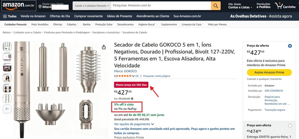  Reprodução/Gisele Veríssimo