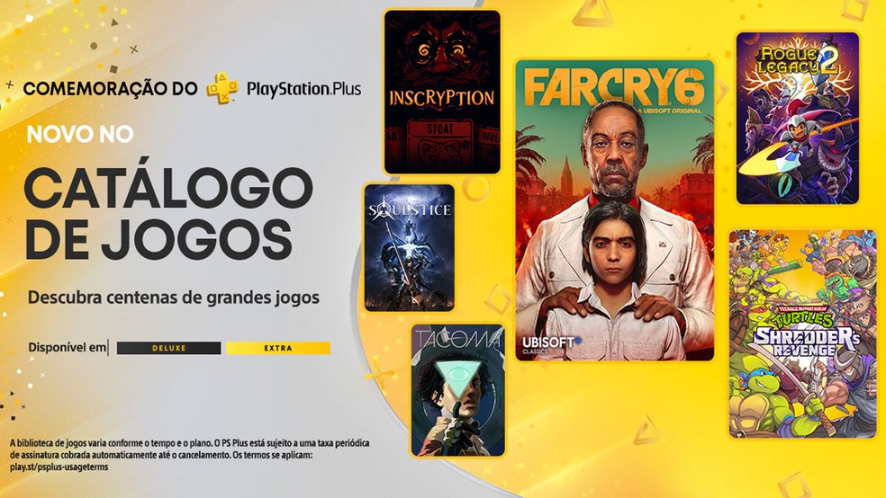 Far Cry 6 e Rogue Legacy 2 são novos games da PS Plus Extra em junho