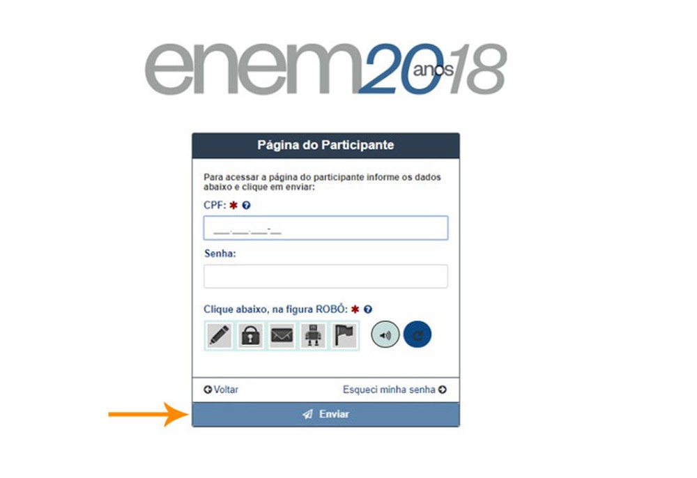 Como baixar e imprimir a declaração de comparecimento no Enem 2018