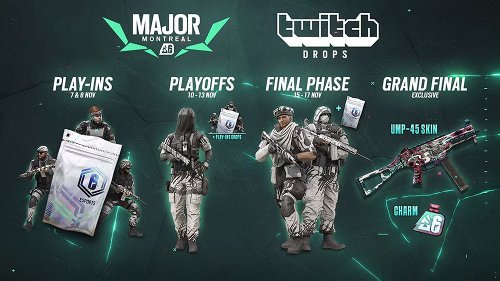 Blast R6 Major Montreal 2024: veja tabela, times e como fazer previsões