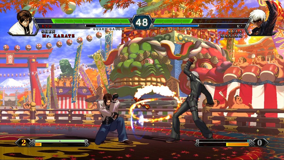 The King of Fighters XIII: Global Match traz o clássico game de luta com novo multiplayer usando Rollback Netcode — Foto: Reprodução/Steam