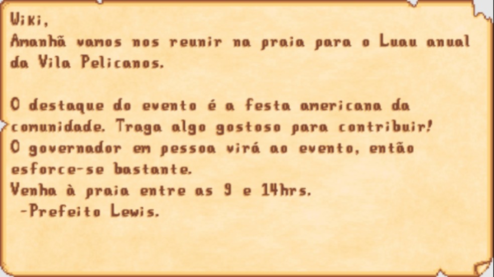  Reprodução/Stardew Valley Wiki