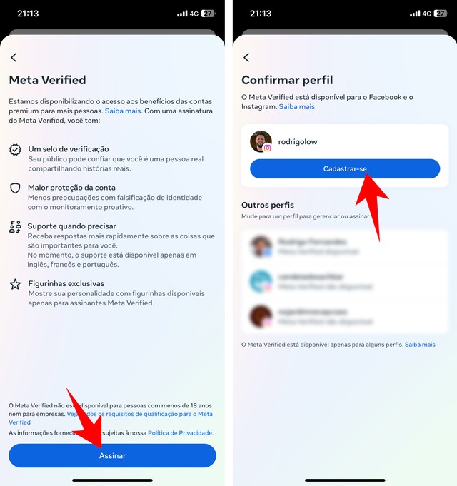 Verificado do Instagram: veja como ser, quanto custa, o que é e mais